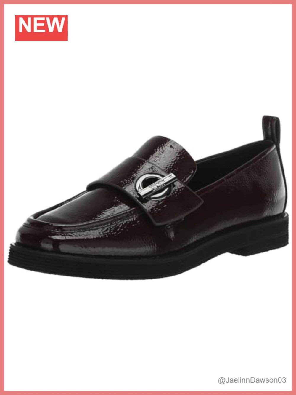 DKNY Krissa Slip-On Loafer Faux Leather Women's Flat Shoes